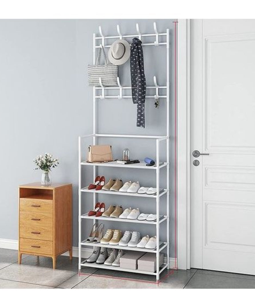 étagère de rangement pour chaussures et chapeaux